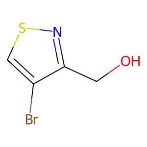 (4-Bromo-1,2-thiazol-3-yl)methanol structure