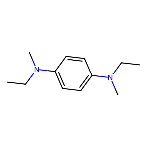 1-N,4-N-diethyl-1-N,4-N-dimethylbenzene-1,4-diamine structure