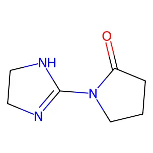 2-Pyrrolidinone, 1-(4,5-dihydro-1H-imidazol-2-yl)- structure