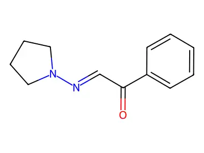 1-Phenyl-2-pyrrolidin-1-yliminoethanone structure