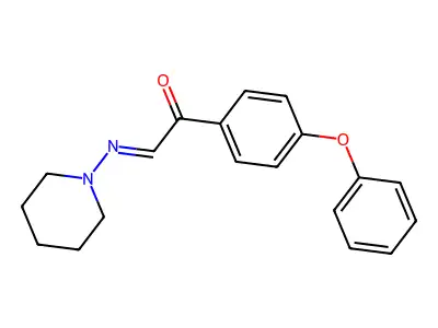 1-(4-Phenoxyphenyl)-2-piperidin-1-yliminoethanone structure
