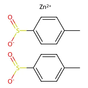 Zinc bis[p-toluenesulphinate] structure