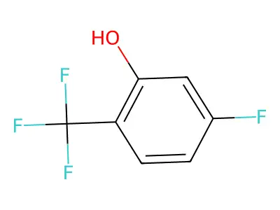 5-Fluoro-2-(trifluoromethyl)phenol structure