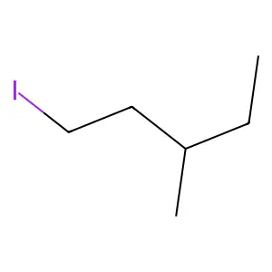 Pentane, 1-iodo-3-methyl structure