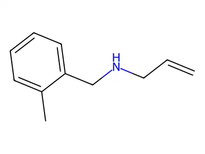 N-(2-methylbenzyl)prop-2-en-1-amine structure