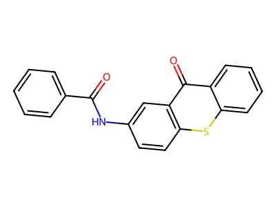 N-(9-oxothioxanthen-2-yl)benzamide structure