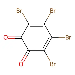 3,4,5,6-Tetrabromo-o-benzoquinone structure