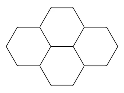十六氢芘 structure