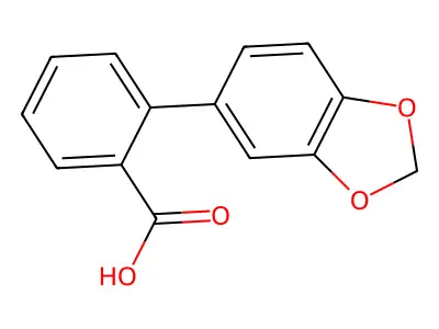 2-(Benzo[d][1,3]dioxol-5-yl)Benzoic acid structure