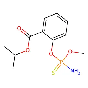 Isocarbophos structure