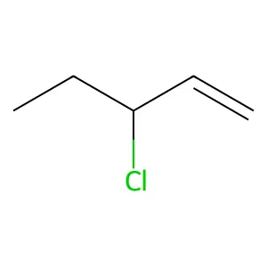 3-Chloro-1-pentene structure