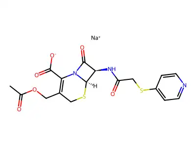 Cephapirin Benzathine structure