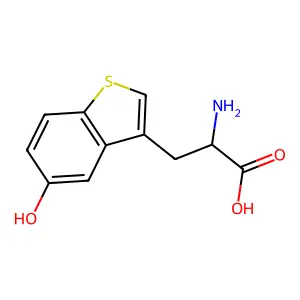 3-(5-Hydroxy-1-benzothiophen-3-yl)alanine structure