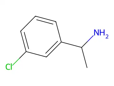 (R)-1-(3-chlorophenyl)ethanamine structure