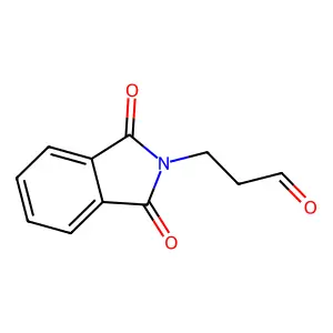 N-(2-甲酰乙基)邻苯二甲酰亚胺 structure
