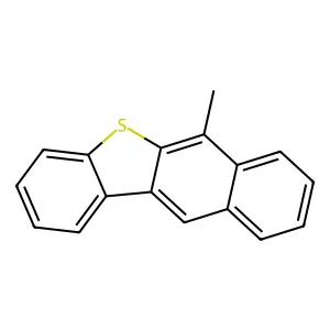 Benzo(b)naphtho(2,3-d)thiophene, 6-methyl- structure