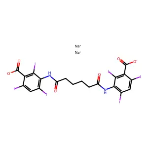 Iodipamide sodium I 131 structure