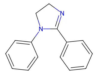 1H-Imidazole, 4,5-dihydro-1,2-diphenyl- structure