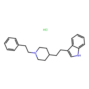 Indopine Hydrochloride structure