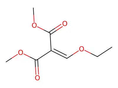 Dimethyl 2-(ethoxymethylene)malonate structure