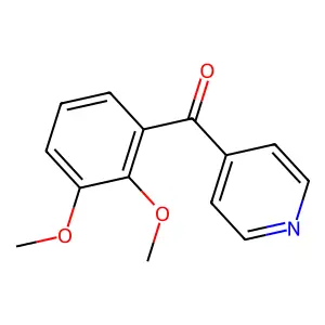 4-(2,3-Dimethoxybenzoyl)pyridine structure
