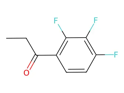 1-(2,3,4-Trifluorophenyl)propan-1-one structure