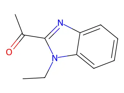 1-(1-ethyl-1H-1,3-benzodiazol-2-yl)ethan-1-one structure