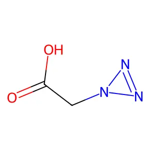 1H-Triazirine-1-aceticacid structure