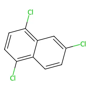 1,4,6-Trichloronaphthalene structure