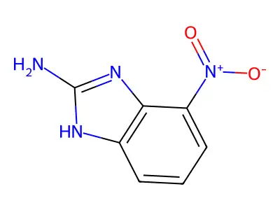 4-Nitro-1H-benzo[d]imidazol-2-amine structure