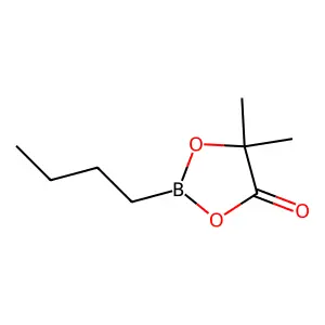 alpha-Hydroxyisobutyric acid cyclic butaneboronate structure
