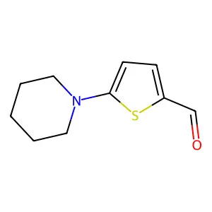 5-(Piperidin-1-yl)thiophene-2-carbaldehyde structure
