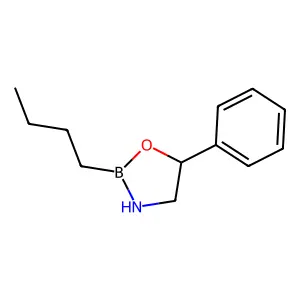 2-Butyl-5-phenyl-1,3,2-oxazaborolidine structure