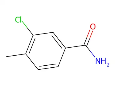 3-Chloro-4-methylbenzamide structure