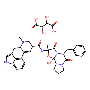 Ergotamine, tartrate structure