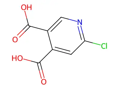 6-chloropyridine-3,4-dicarboxylic Acid structure