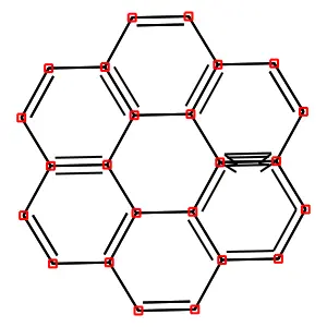 Bisnaphtho(1',2':5,6)phenanthro(3,4-c:4',3'-g)phenanthrene structure