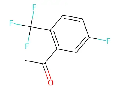 5'-Fluoro-2'-(trifluoromethyl)acetophenone structure