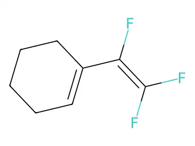 1-(Trifluorovinyl)cyclohex-1-ene structure