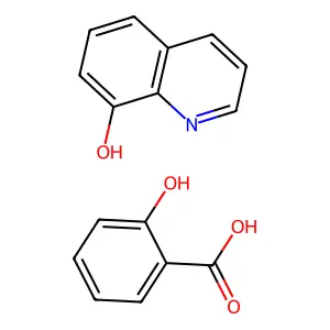8-Hydroxyquinoline salicylate structure