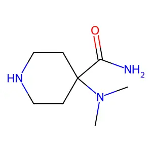 4-(Dimethylamino)piperidine-4-carboxamide structure