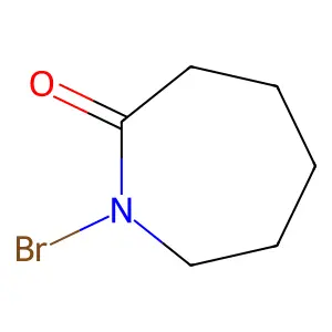 1-Bromohexahydro-2H-azepin-2-one structure