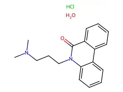 Fantridone Hydrochloride structure