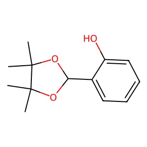 2-(4,4,5,5-Tetramethyl-1,3-dioxolan-2-yl)phenol structure