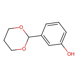 3-(1,3-Dioxan-2-yl)phenol structure
