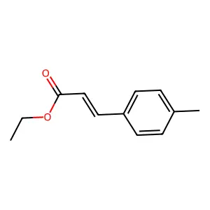 Ethyl 3-(4-methylphenyl)-2-propenoate structure