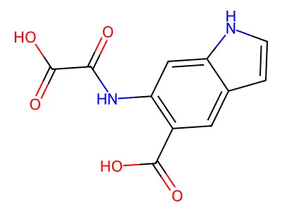 6-(草酰氨基)-1H-吲哚-5-甲酸 structure