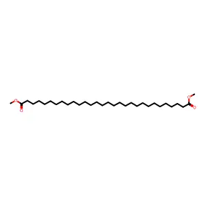 Dimethyl triacontanedioate structure