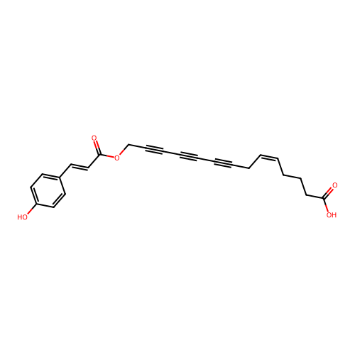 Cinnatriacetin A structure