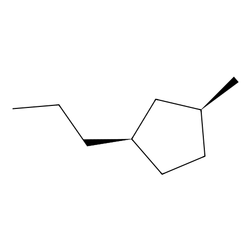 1-cis-3-Methylpropylcyclopentane structure